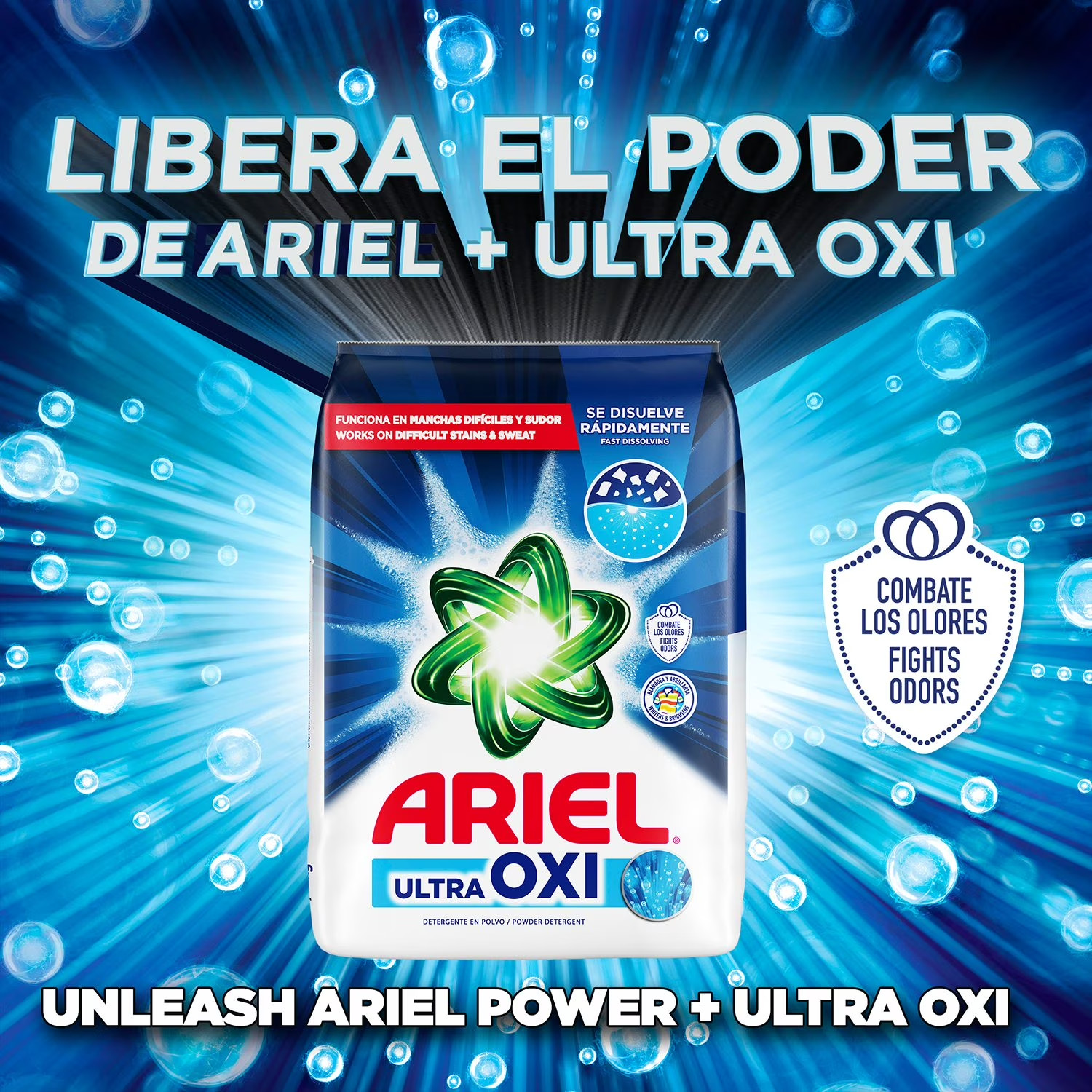 {3 Pack }Ariel Laundry Detergent Original Laundry Detergents – 129 Loads