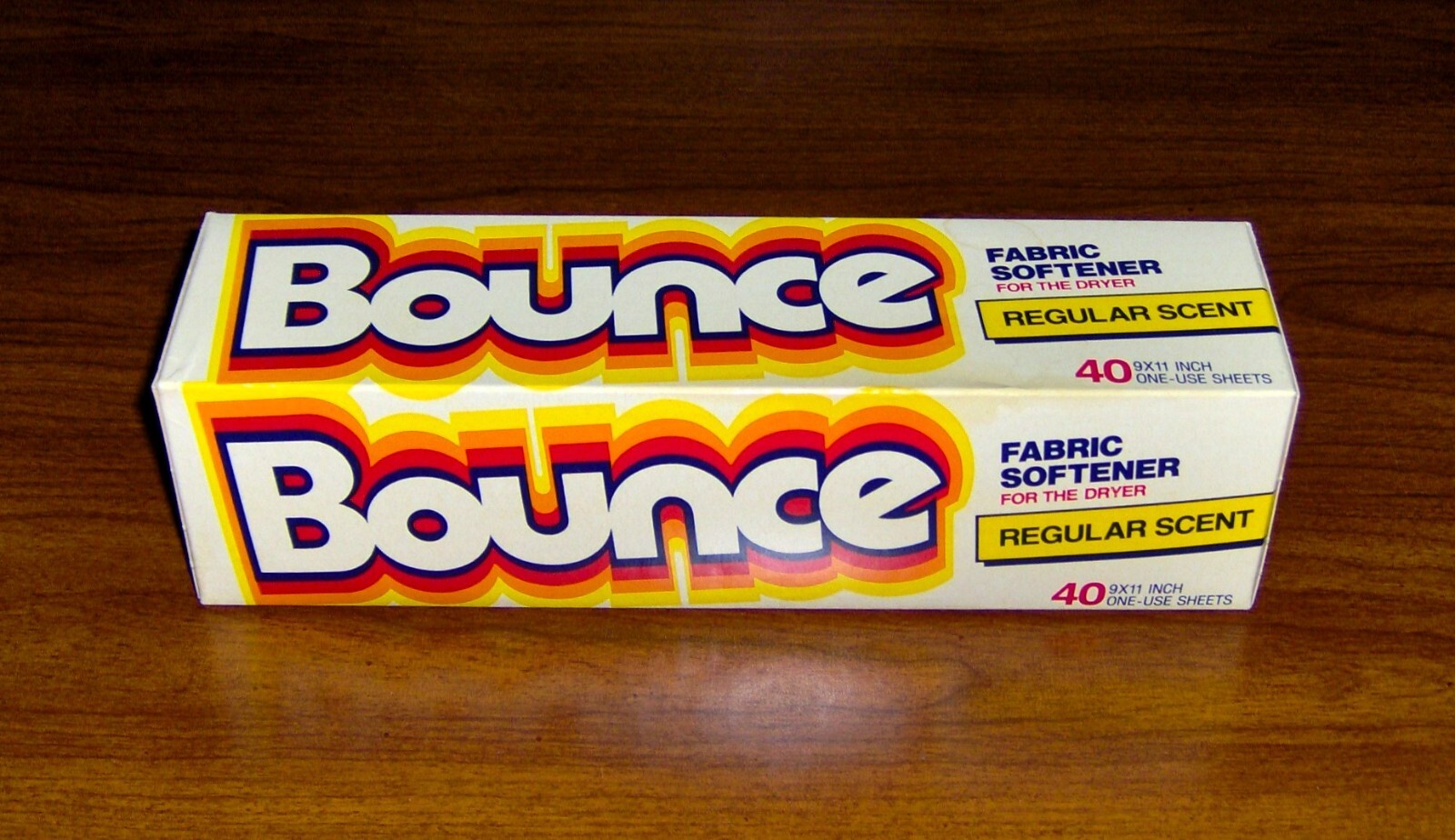 VINTAGE – 1984-96 – SEALED “BOUNCE” FABRIC SOFTENER SHEETS – 9 x 11″s – 40 COUNT