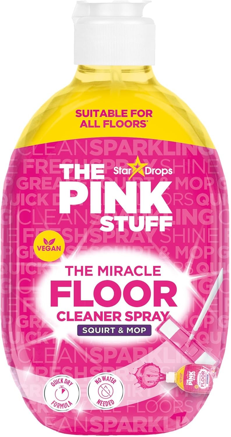 Stardrops The Pink Stuff The Miracle Floor Cleaner Spray – Squirt & Mop Formul