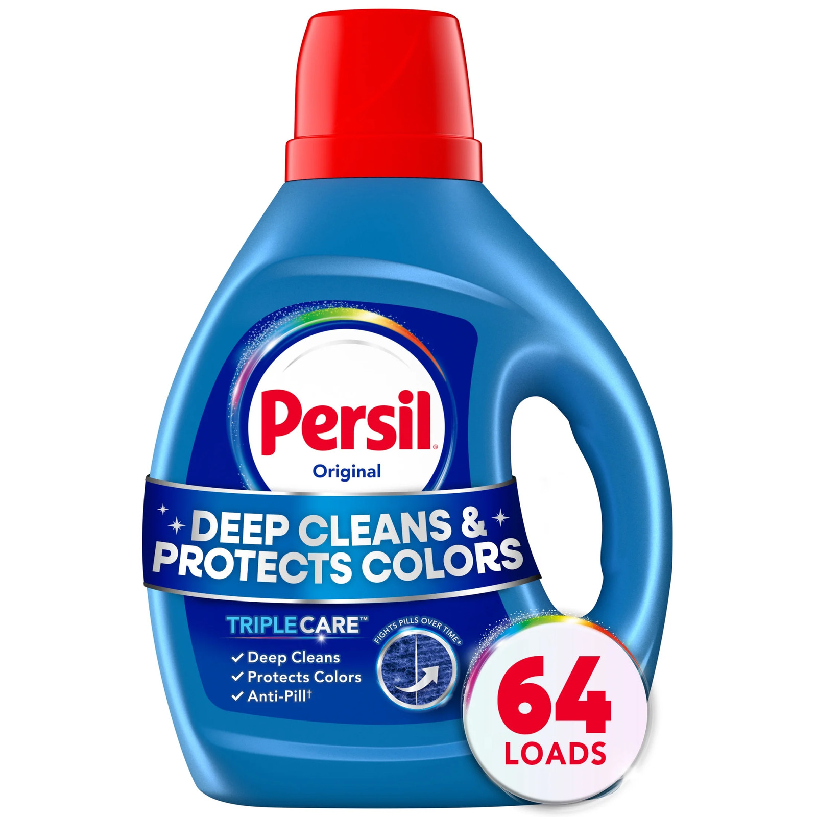 Deep Clean Liquid Laundry Detergent, Original, 84 fl oz, 64 loads