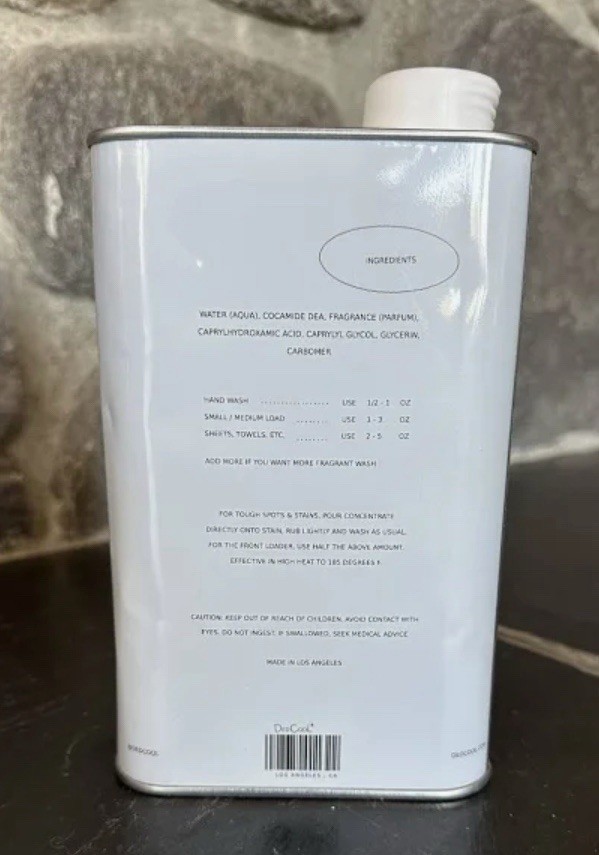 OUAI DedCool Vegan Laundry Detergent, Non-Toxic, 32oz Melrose Place Fragrance