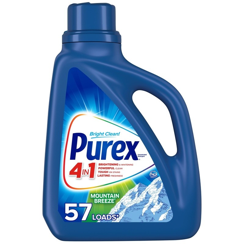 Mountain Breeze Liquid Laundry Detergent 57 Loads Stain Lifting Bright Clean New