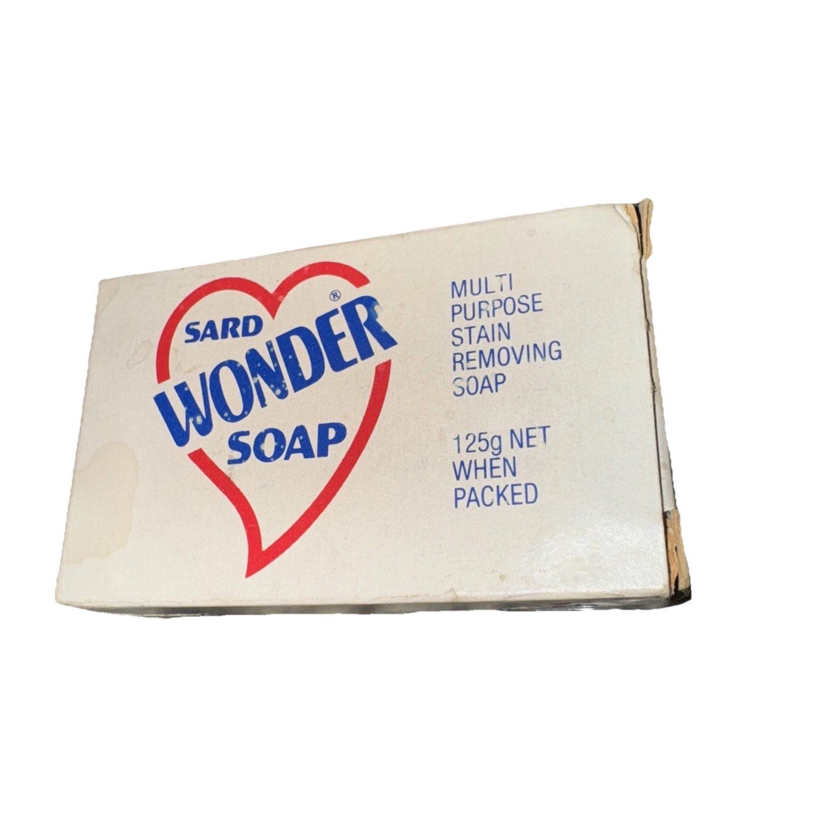 Australian Sard Wonder Soap Multi Purpose Stain Removing 125 Gram Bar When Pack