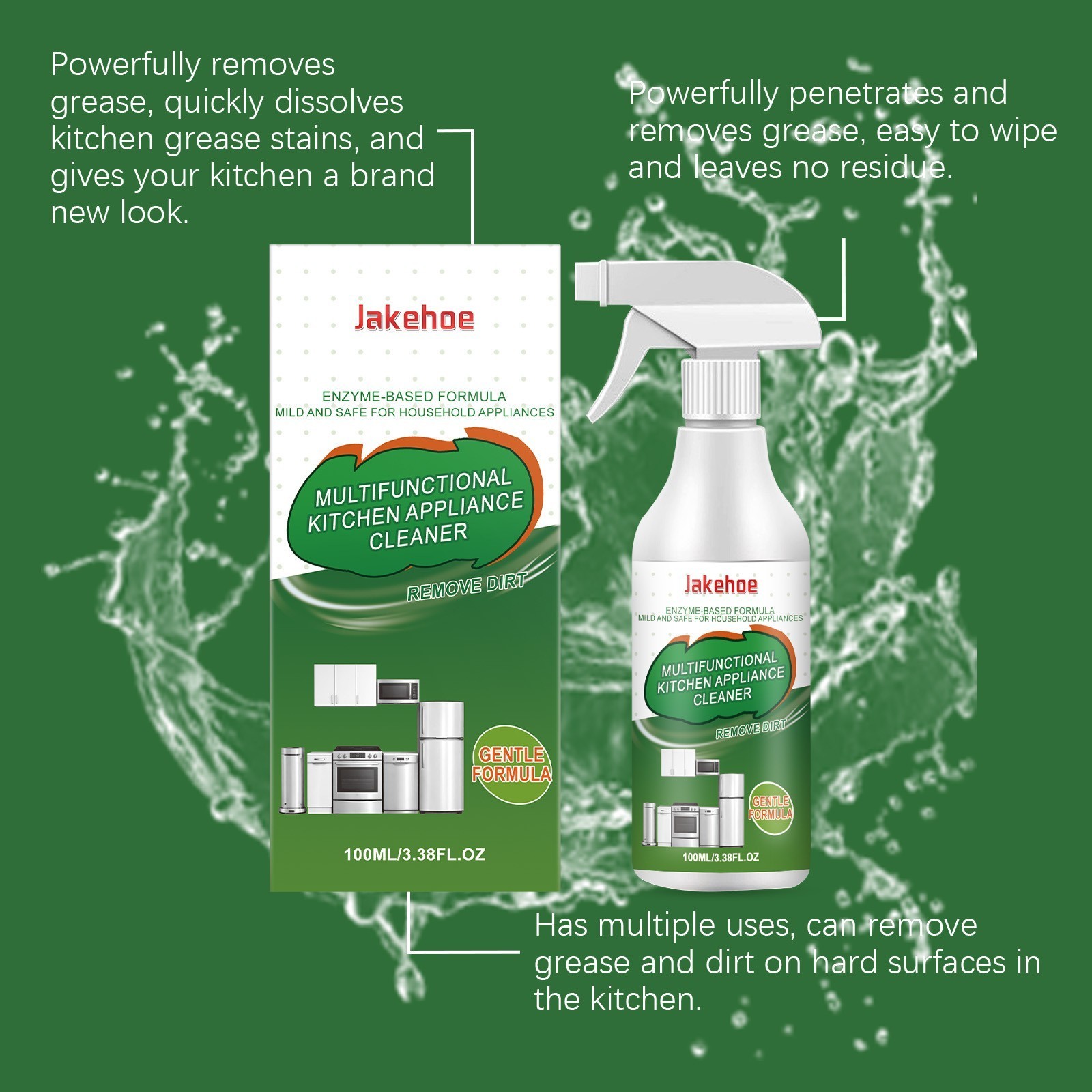 Fly Cleanse Natural Formula To Household Appliances,Multi-Purpose Cleaner Cloth