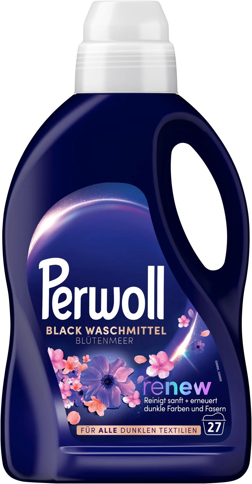 Perwoll Renew Black Liquid Laundry Detergent 1.35L 27 Loads Dark Clothes