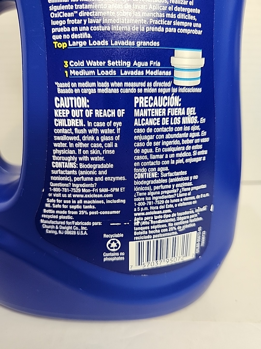 OxiClean Laundry Detergent 26 Loads Sparkling Fresh High Def 40 oz Discontinued