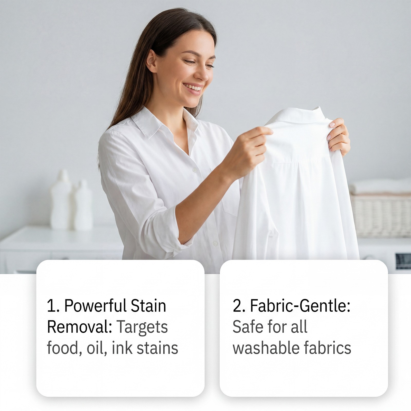Sowhathow Laundry Stain Remover, Powerful Stain Remover Clothes Dry-Clean Spray