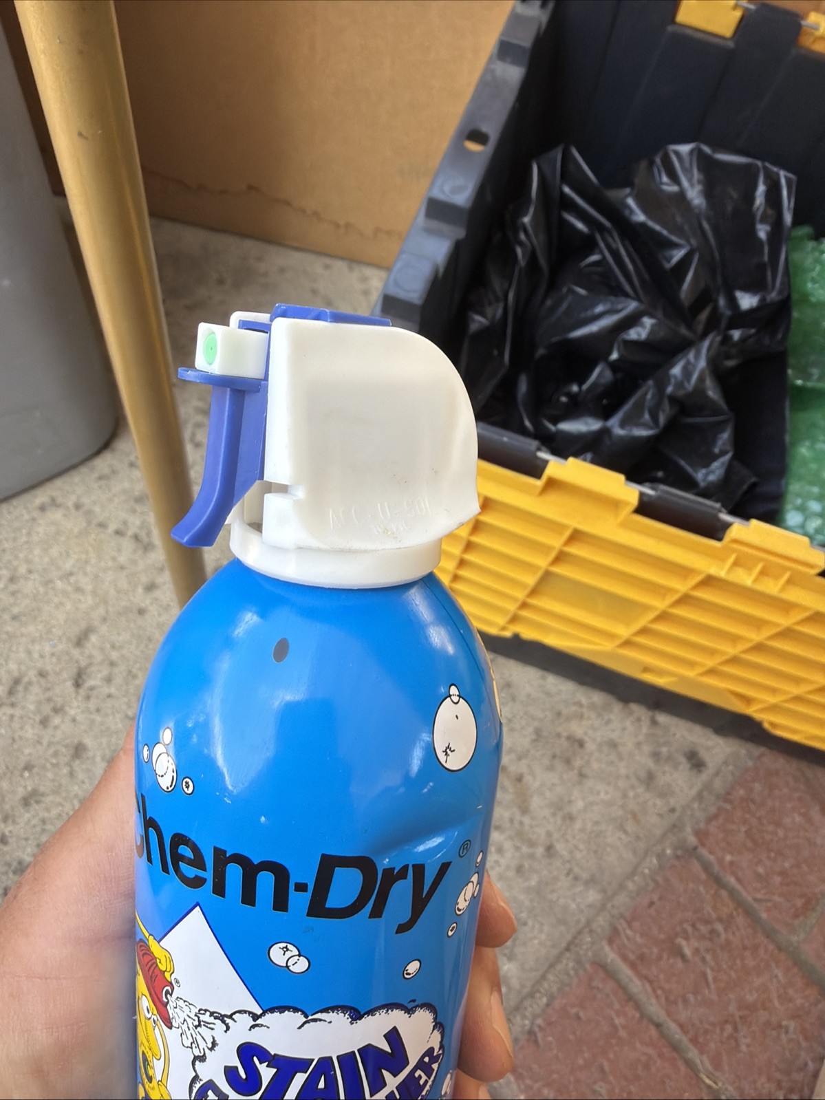Vintage Chem Dry Stain Extinguisher 16oz Carpet Cleaner RARE!! Pretty Full 🔥