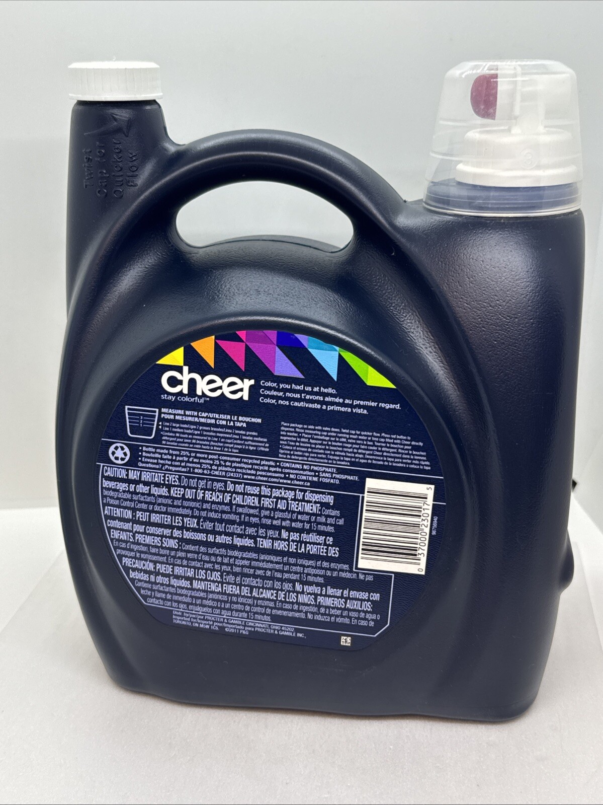 2011 Cheer 2x Ultra Liquid Fresh Clean Scent, 96 loads, 150 Fl Oz Proctor Gamble