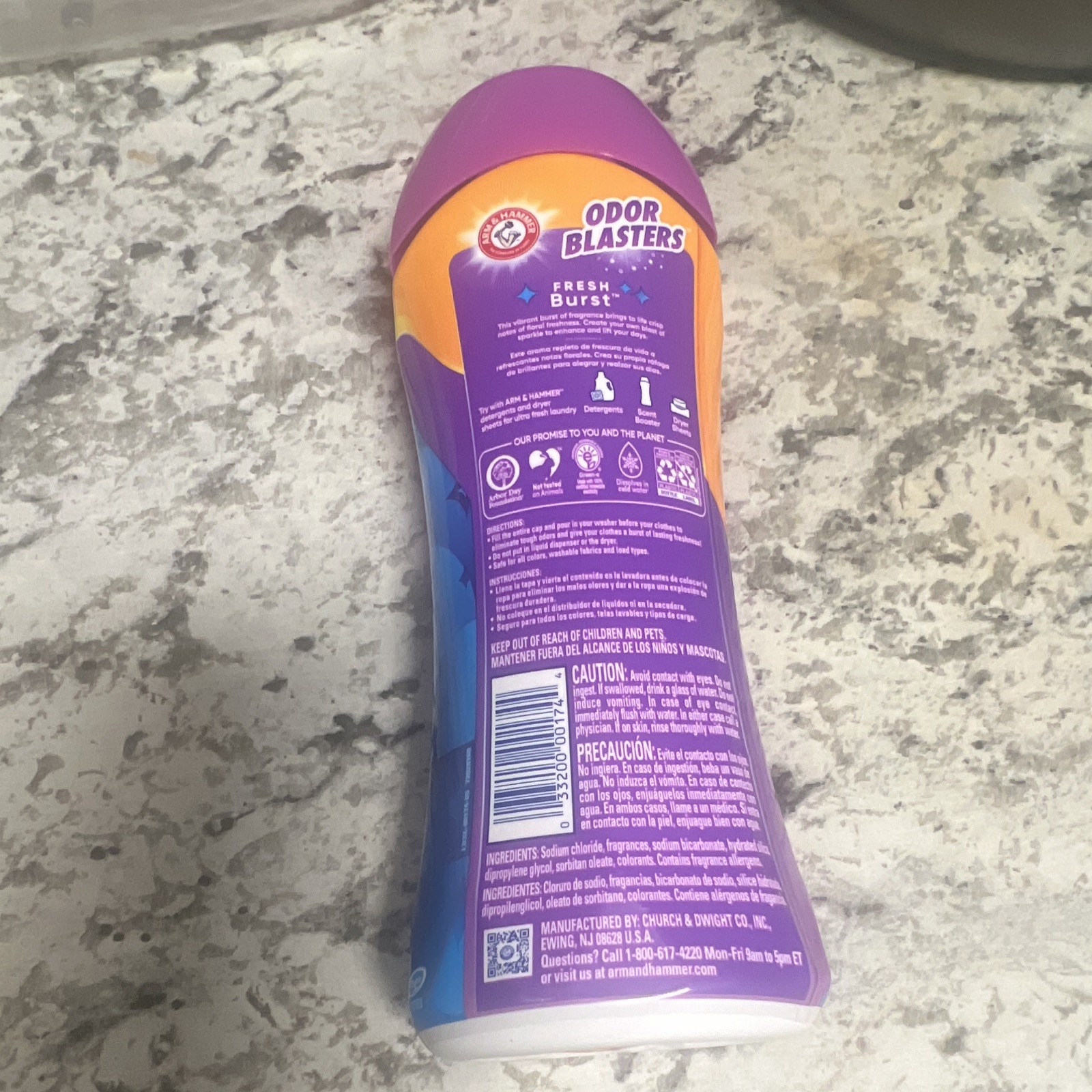 Arm & Hammer Odor Blasters Fresh Burst In-Wash Scent Booster Beads 15 oz