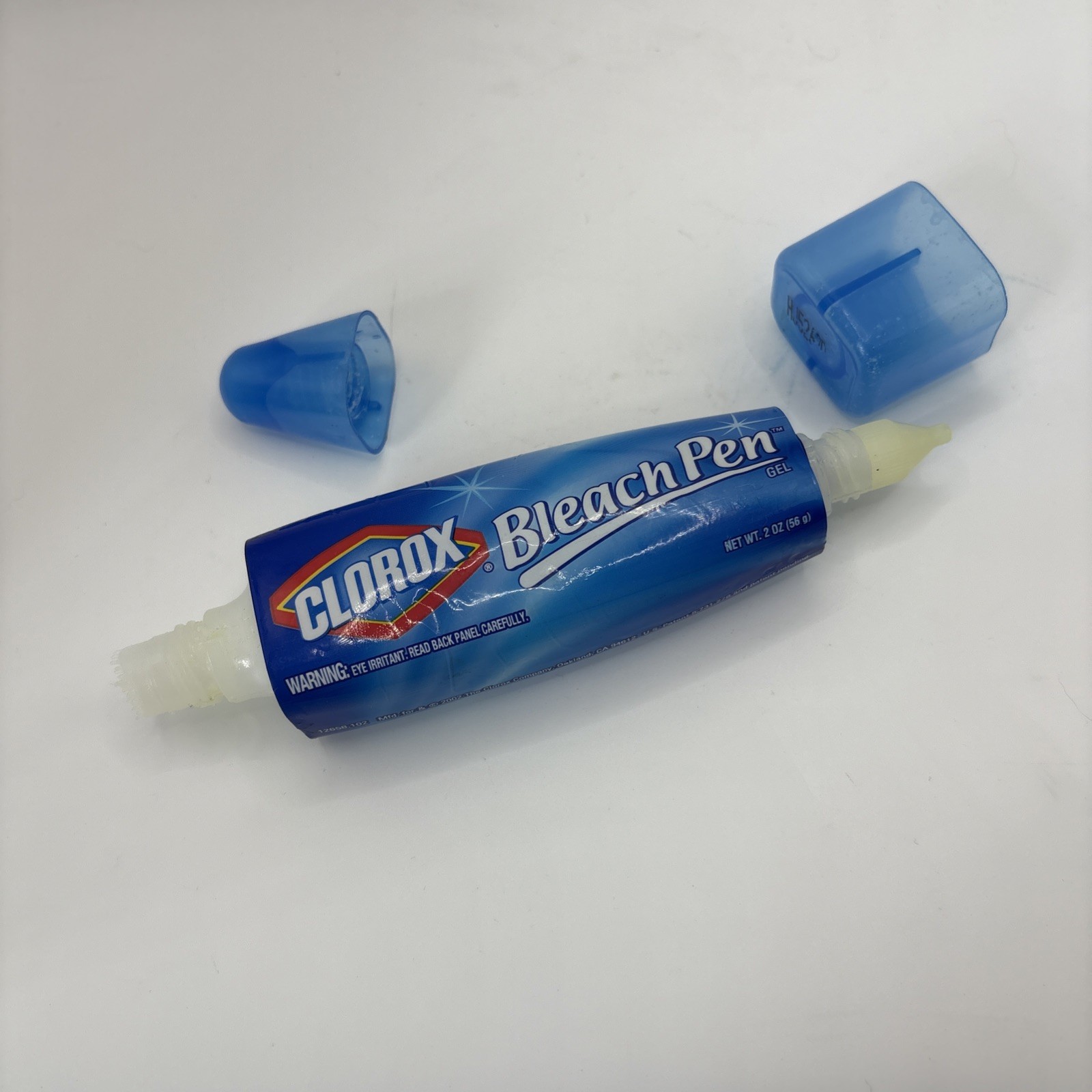 Clorox Bleach Pen Gel With Dual Tip Weighs 1.30 Ounces Used