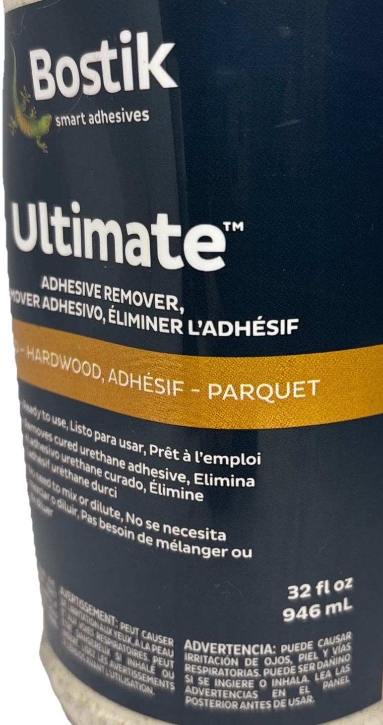 Low Odor Water Rinseable Adhesive Remover—Wood Flooring—16oz—Dented—24 HRS SHIP—