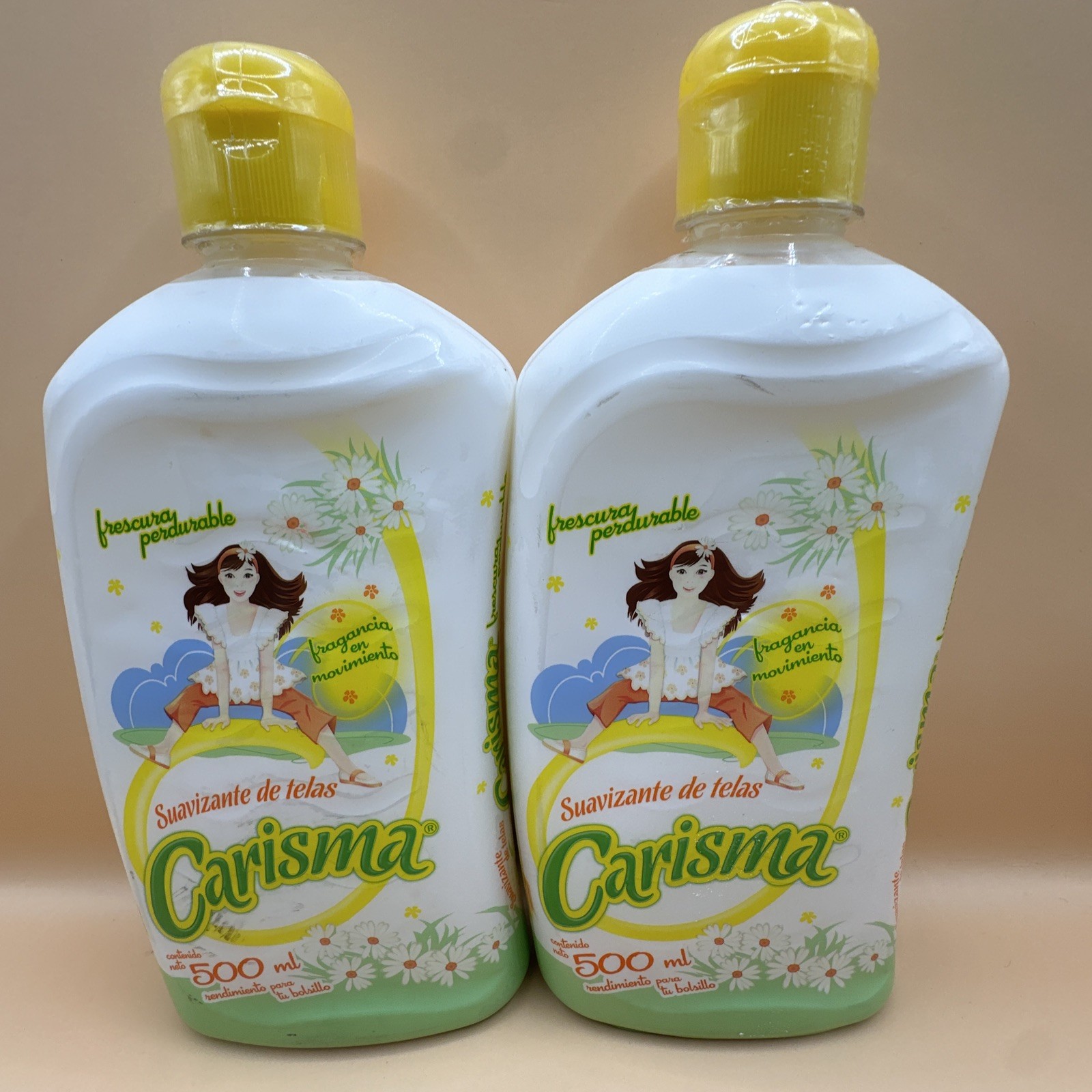 2pack Of Carisma Suavizante De Telas Frescura Perdurable 500ml