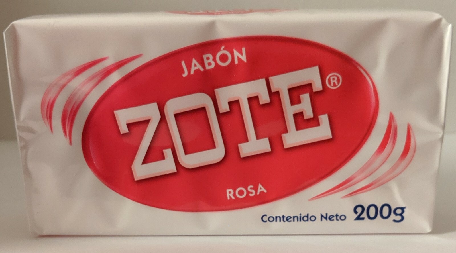 JABON Zote Barra Rosa Pink Laundry Soap Bar 200g Stain Dirt Removing Agent MEXIC