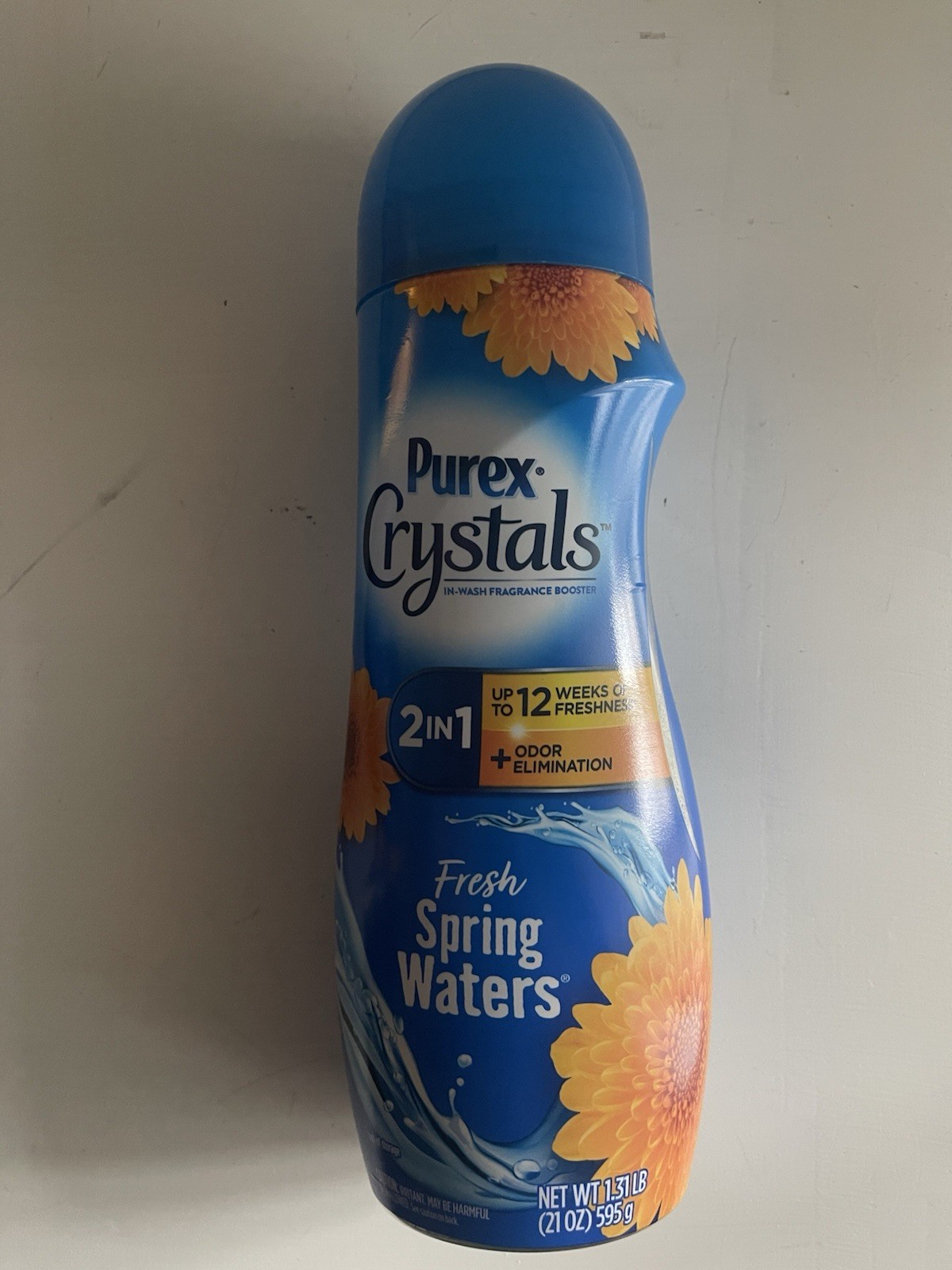 Purex Crystals In-Wash Fragrance and Scent Booster, Fresh Spring Waters,39 Ounce