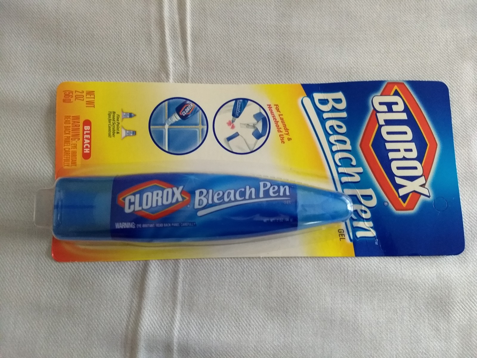 Clorox Bleach Pen Gel Vtg 2002 Dual Tipped 2oz New Sealed NOS