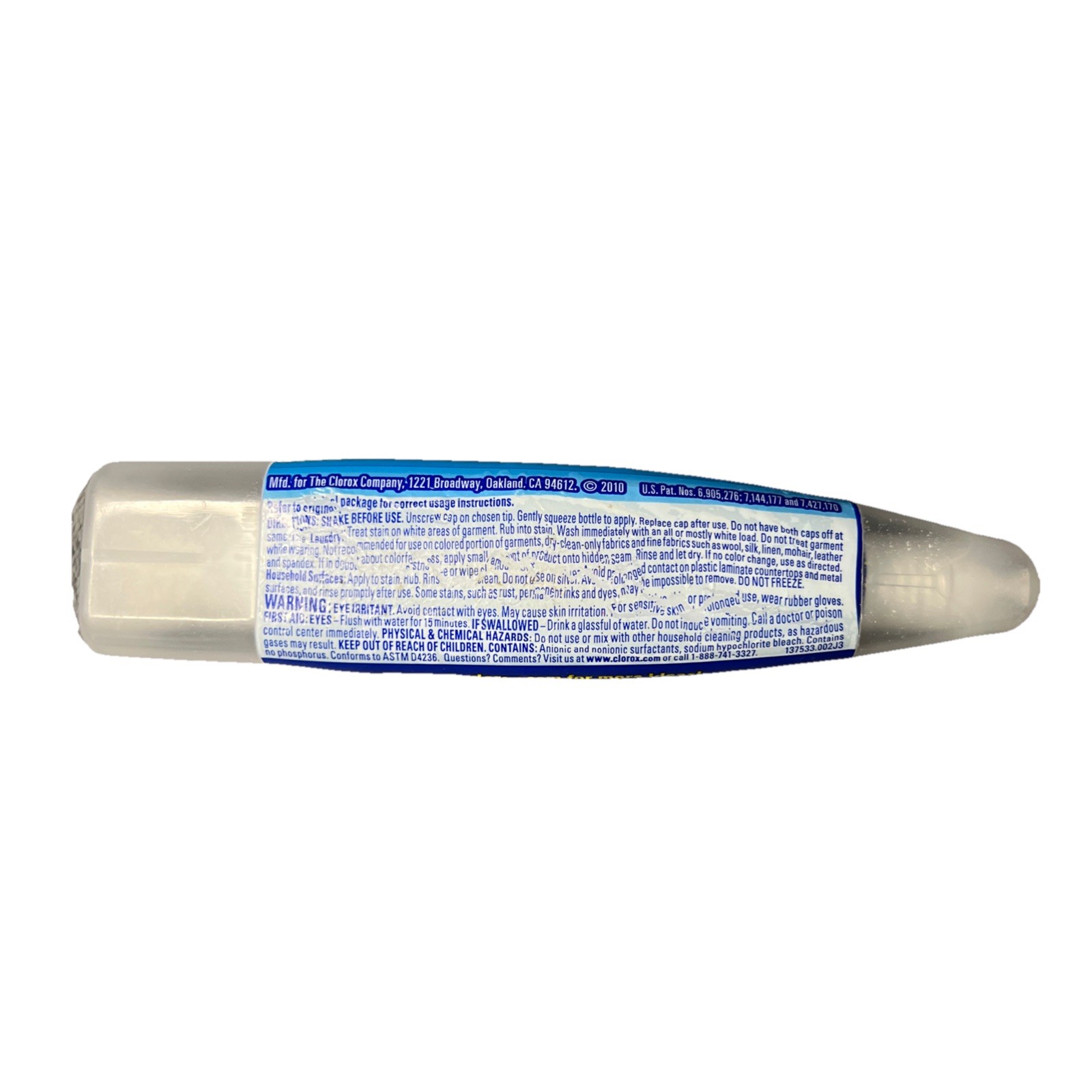 Discontinued Clorox Bleach Pen Gel With Dual Tip – Weighs 2.6 Ounces