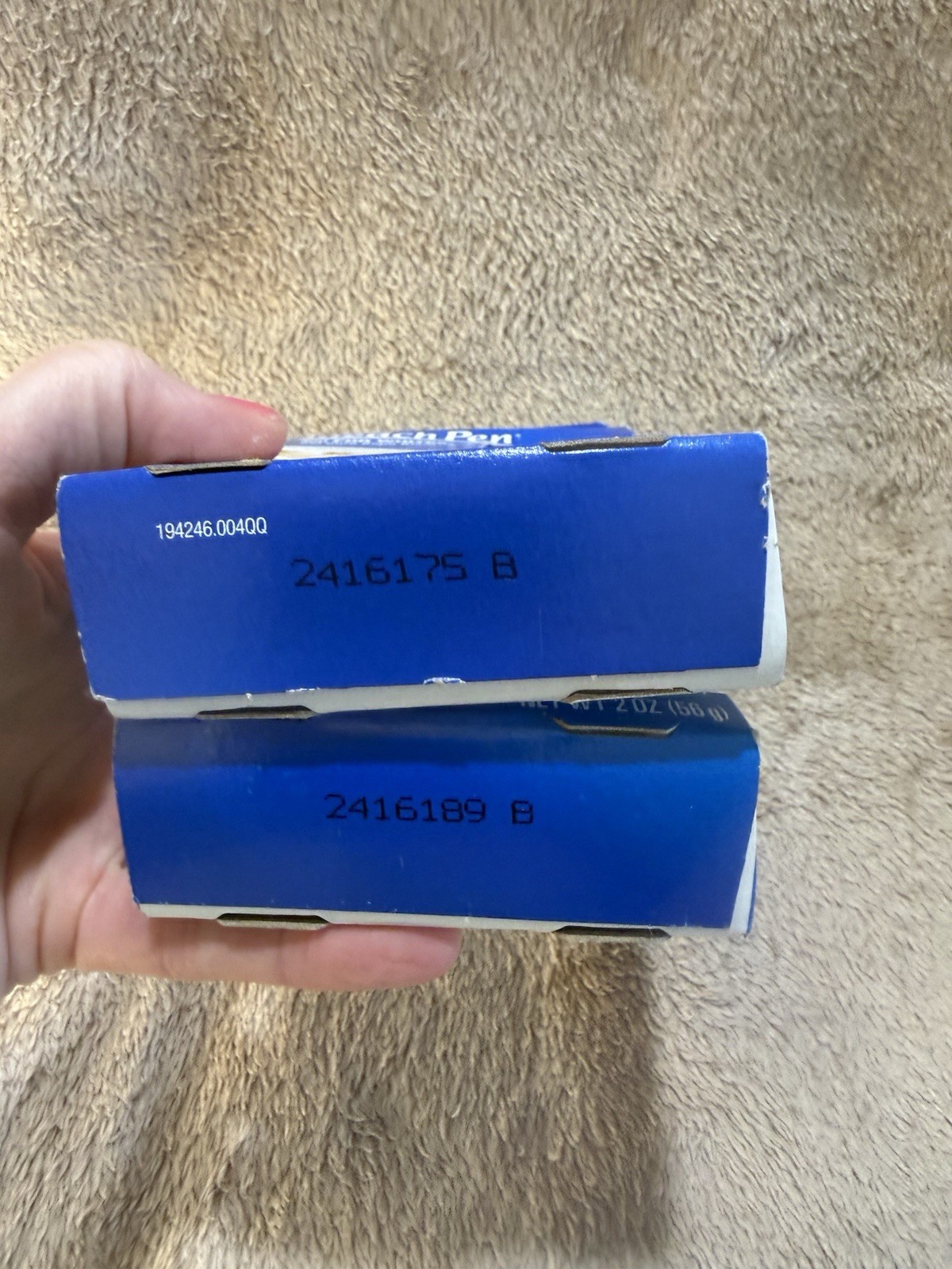 2X Clorox Bleach Pen Gel for Whites Dual Tipped 2 oz Sealed For Whites NOS