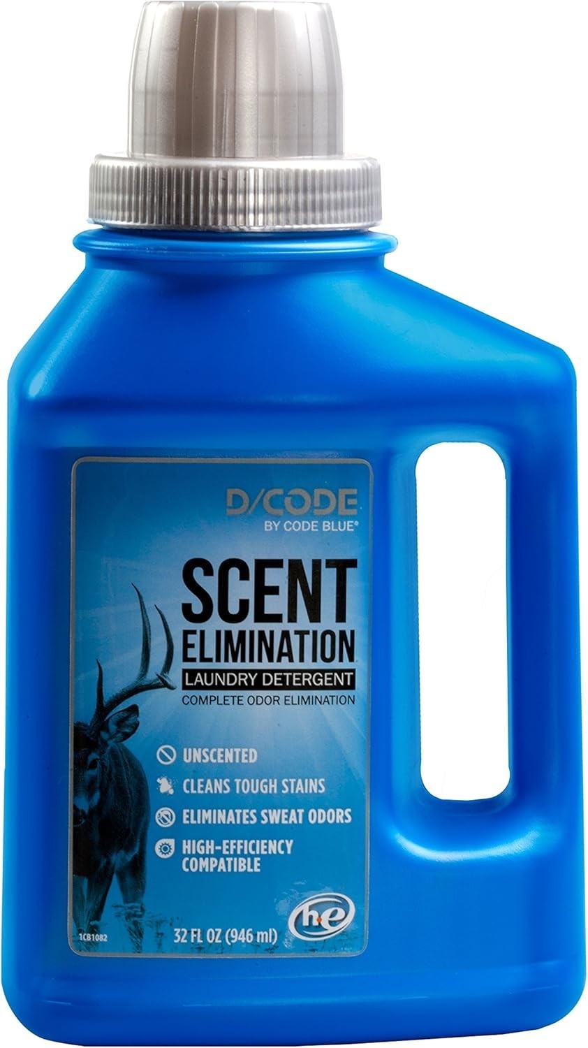 32oz Unscented Laundry Detergent – Deep-Cleaning & Scent Elimination for Hunters