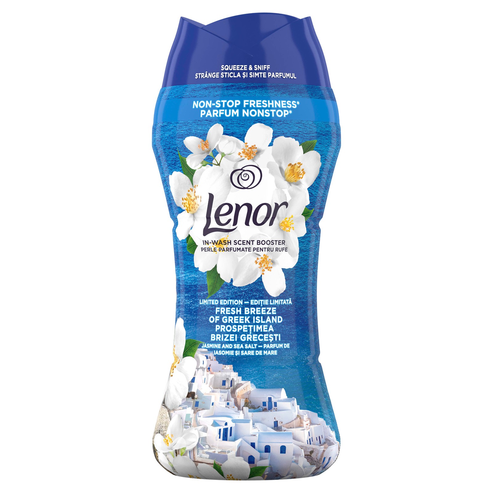 LENOR FRESH BREEZE In-Wash Scent Booster Laundry Perfume Granules 195g 6.8oz