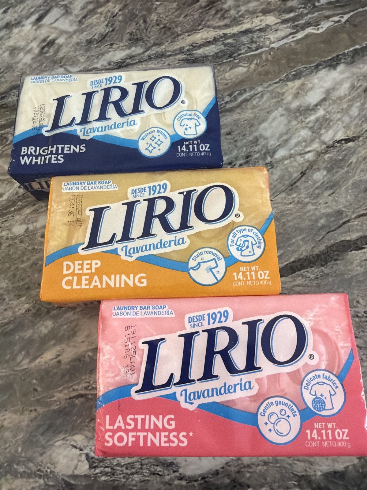 3x Of Separate Scents Lirio Laundry