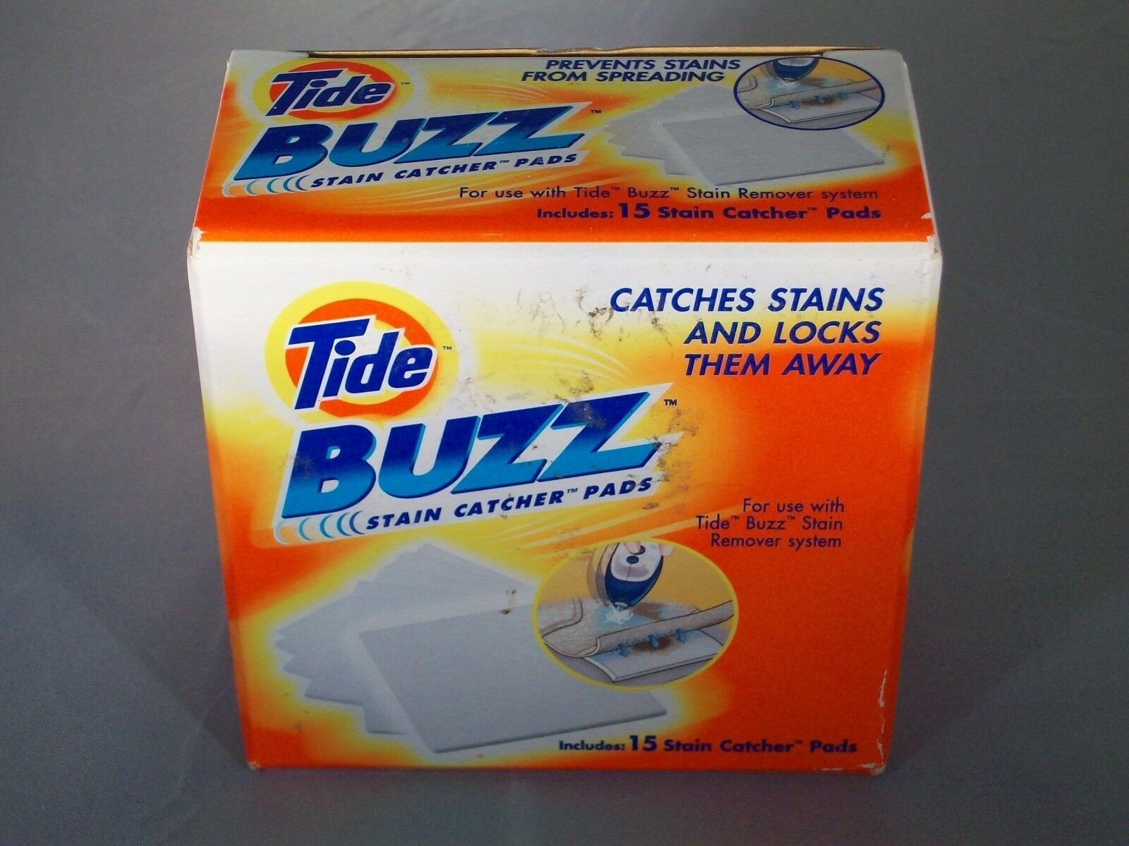 Tide BUZZ Ultrasonic Stain Catcher Pads Set of 2 Boxes of 15 S5688