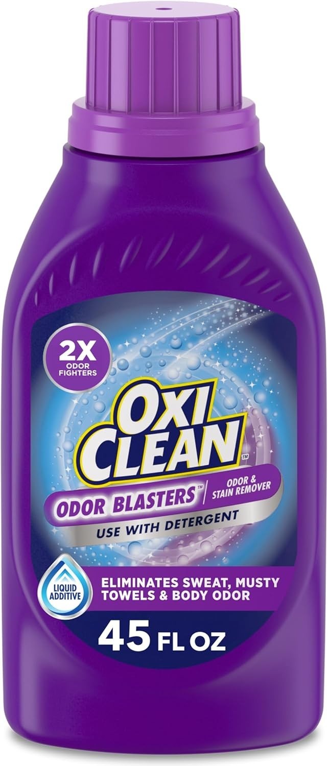 Odor Blasters Odor and Stain Remover Liquid Laundry Additive, Water-Activated…