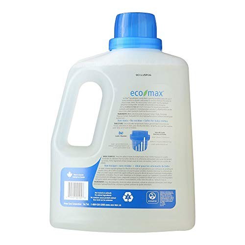 Hypoallergenic Laundry Wash 3L Liquid Plant Based Unscented Concentrated