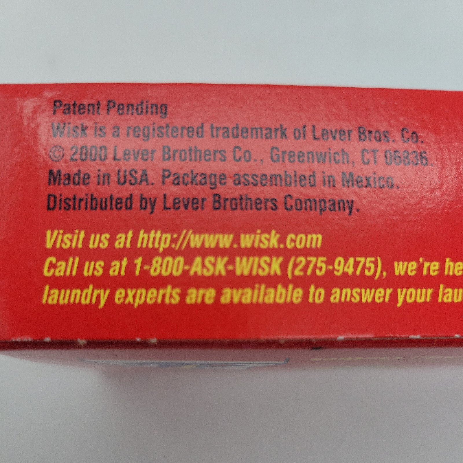 Wisk Dual Action Tablets Set of 2 Travel Detergent Sealed New Discontinued NOS