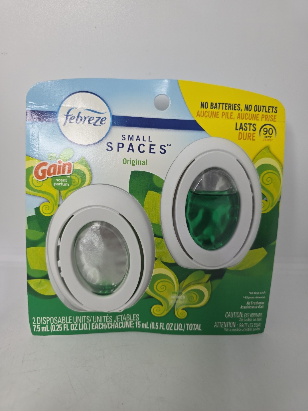 Febreze Small Spaces Twin Pk Air Freshener Gain 0.25 Oz.