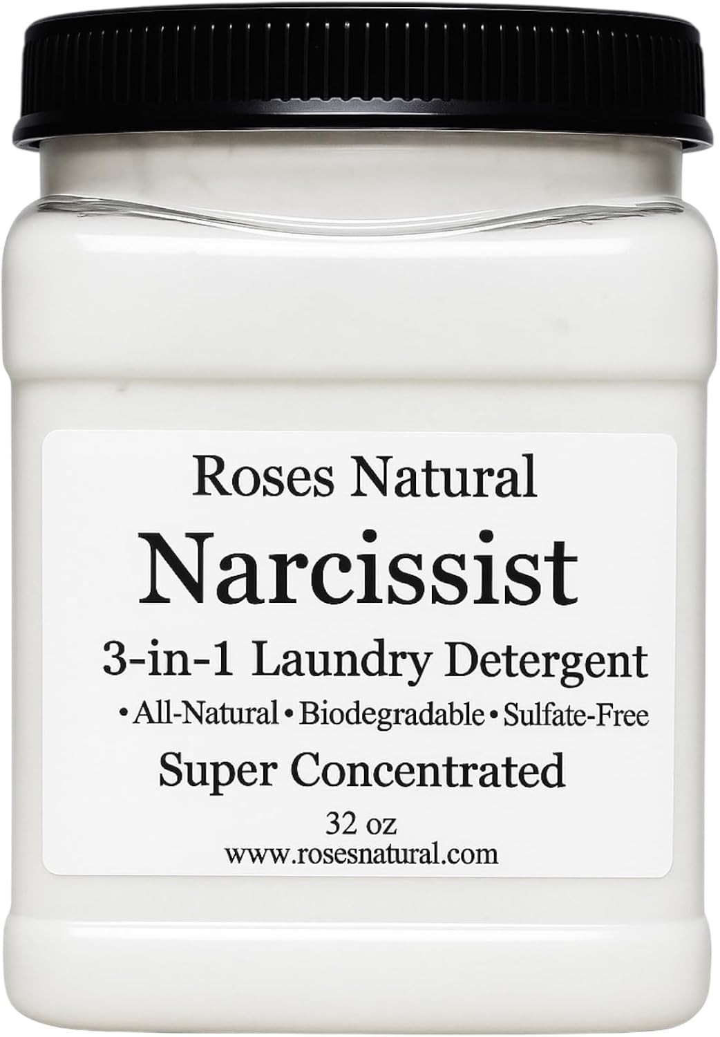 Narcissist 3-in-1 Laundry Detergent, Super Concentrated, All-Natural