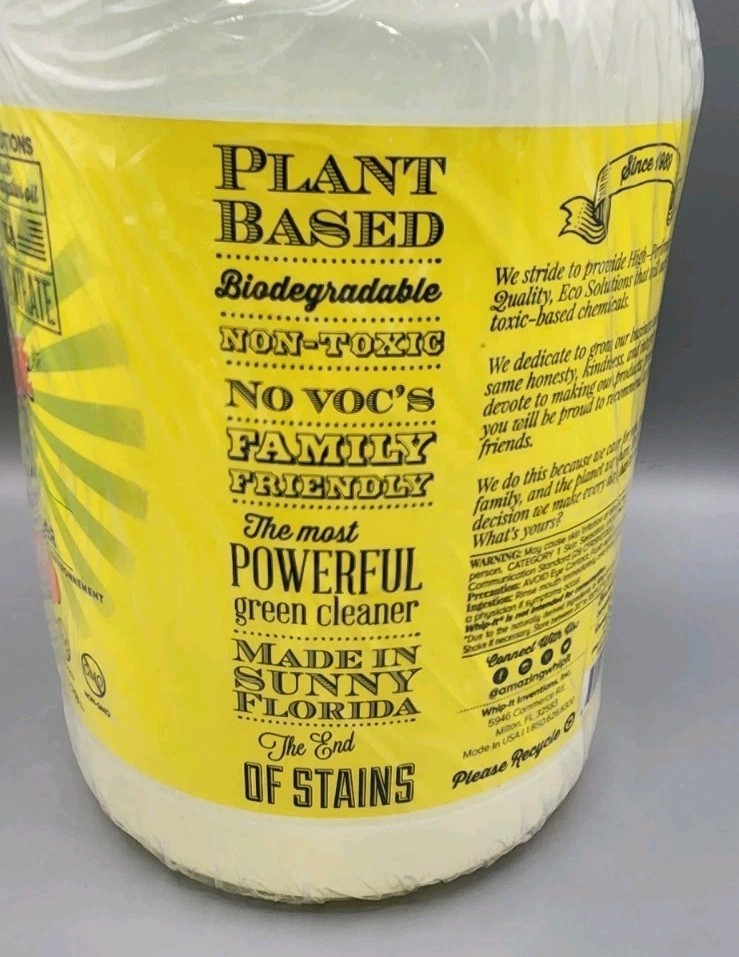 Whip It Eucalyptus Scent Multi-Purpose Stain Remover 1 Gallon CONCENTRATE
