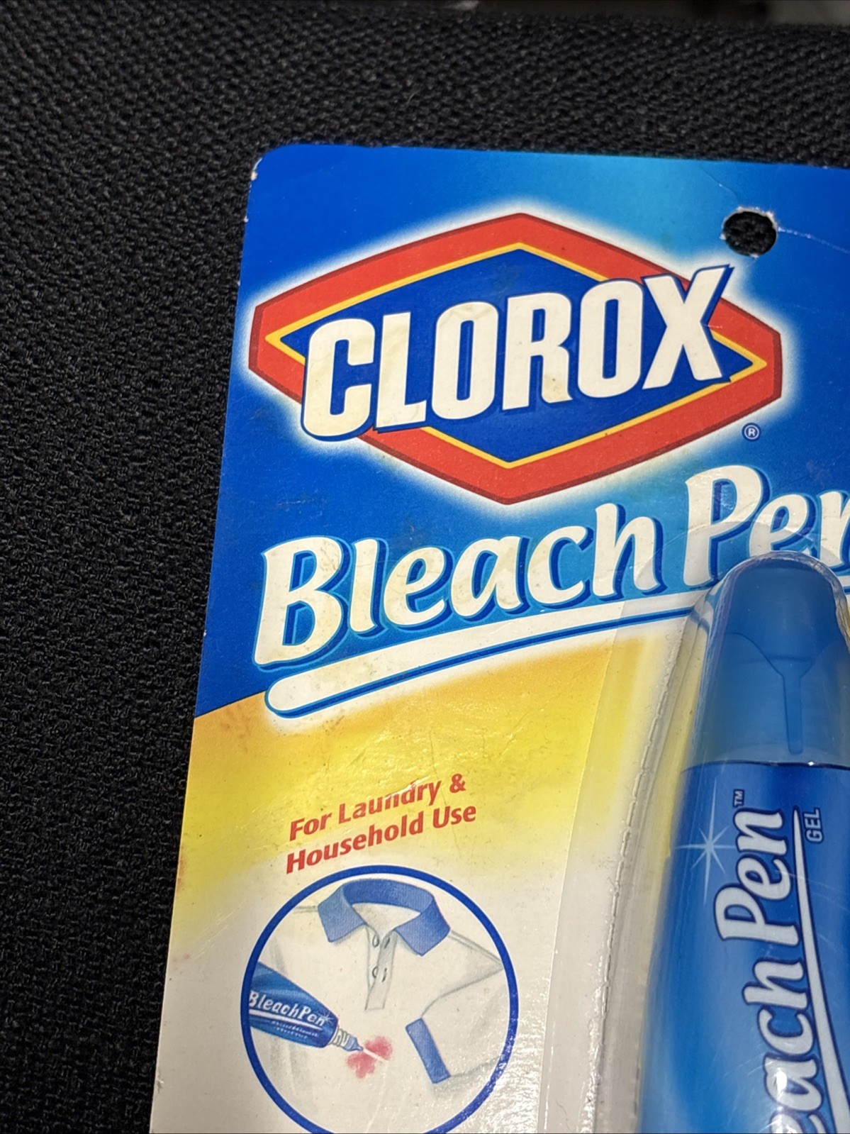Vintage (2002) Clorox Bleach Pen 2 oz Gel Dual Tipped; New Factory Sealed