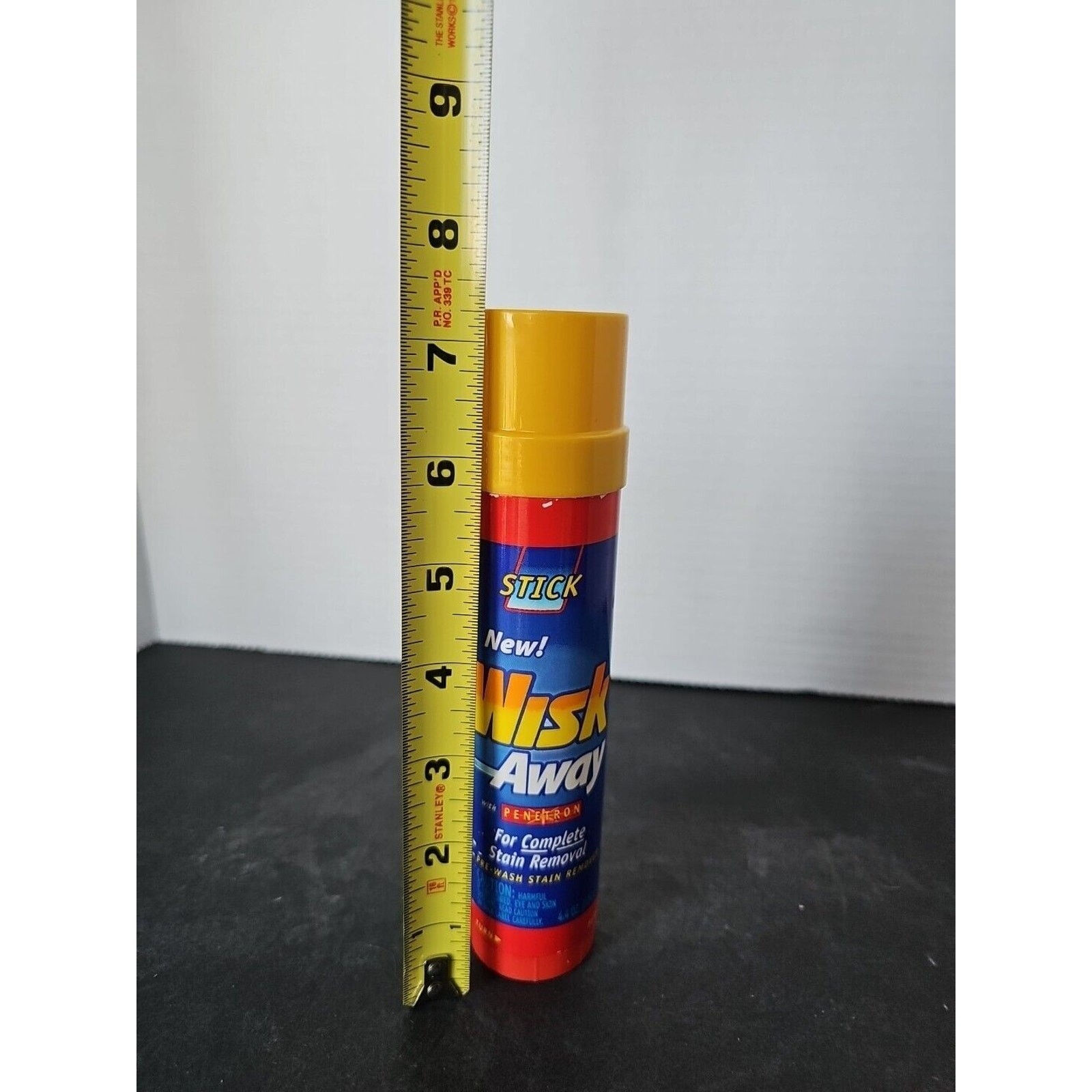 Wisk Away Laundry Stain Remover Pre Treatment Penetron Discontinued Stick VTG