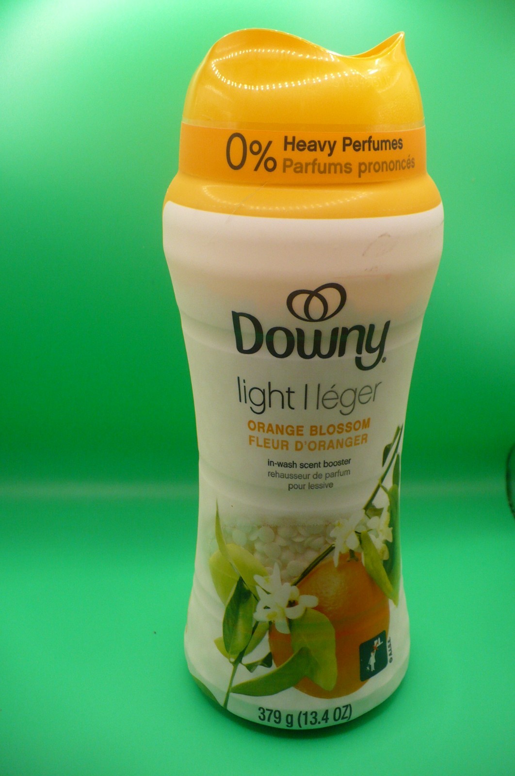 Downy Light Orange Blossom In Wash Scent Booster 0% Heavy Perfumes 13.4 Oz