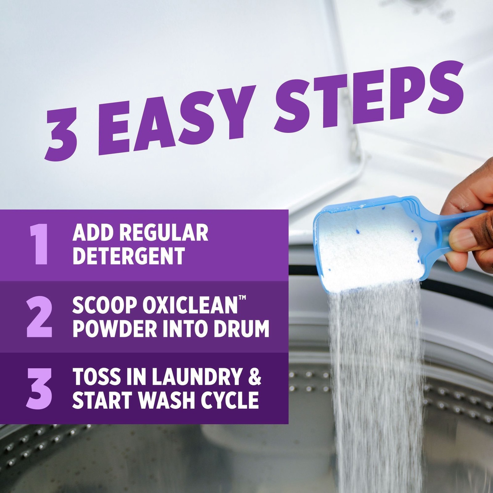 OxiClean Max Efficiency Odor Blasters Laundry Stain Remover Powder, 11 lb.