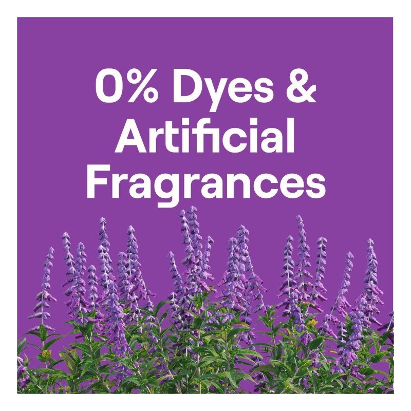 Fresh Lavender Laundry Detergent 135oz: Dye & Phosphate-Free, HE