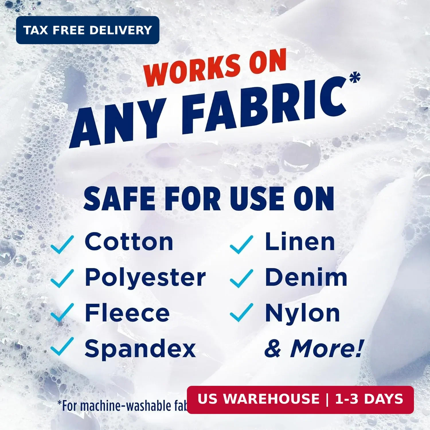 Max Force Laundry Stain Remover Spray Refill, 48 fl oz