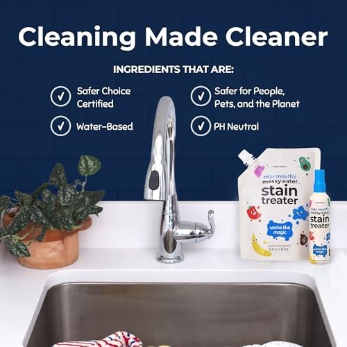 Messy Eater Stain Remover Refill 16oz Baby Laundry Unscented