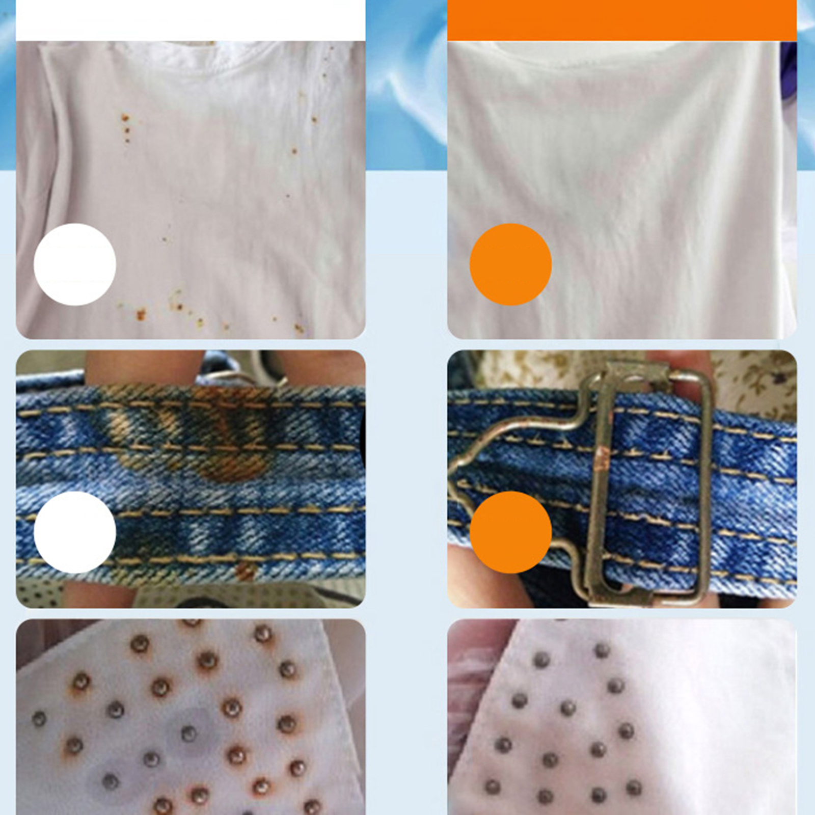 Fabric Rust Cleaner Professional Multifunctional Stains Remover Cleaning Liquid
