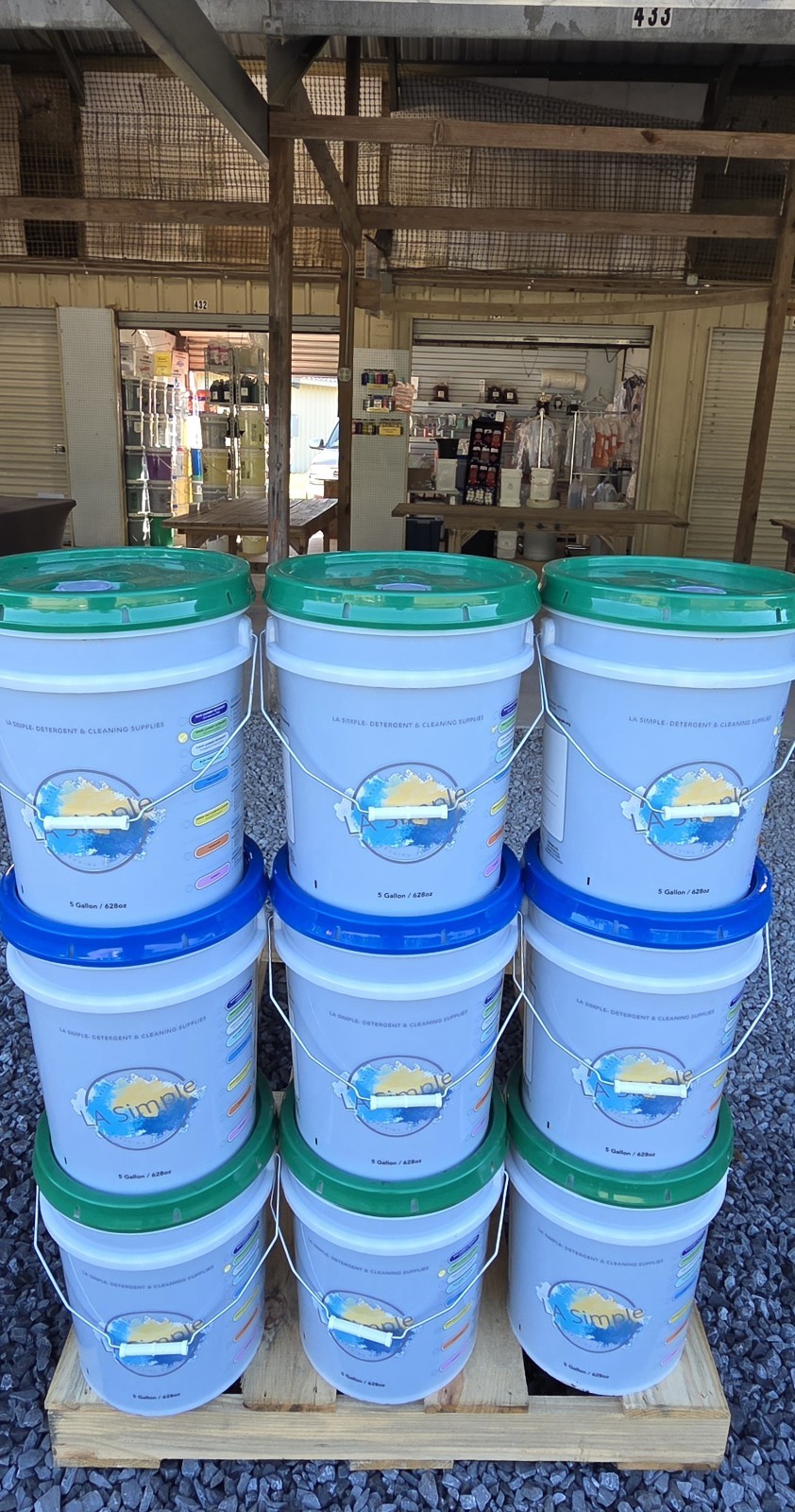 LA Simple Blue Original Laundry Detergent – 5-Gallon with Deep Clean 600+ Loads
