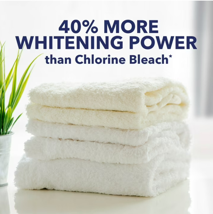 OxiClean White Revive Laundry Whitener and Laundry Stain Remover Powder, 3 lb