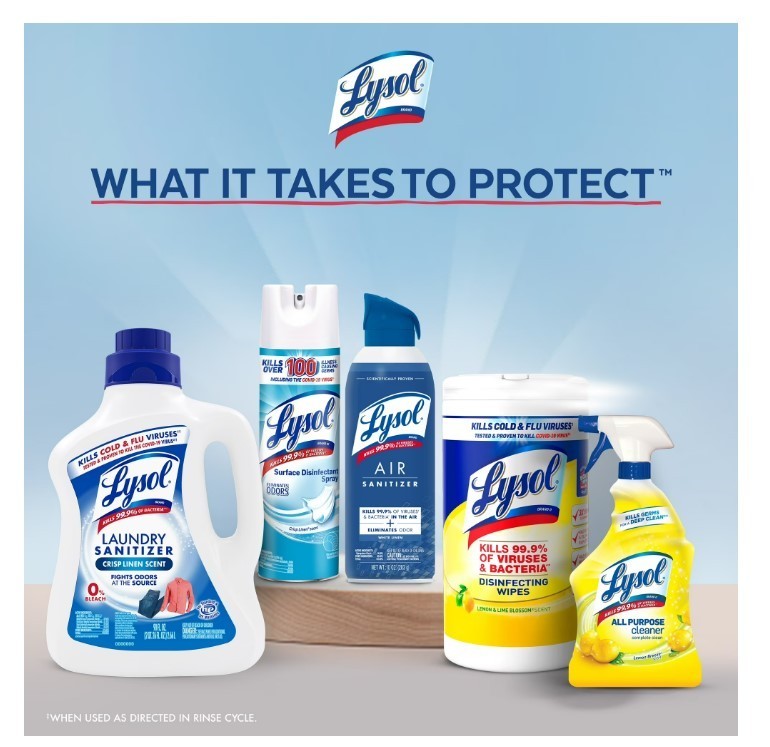 [SALE] (2 pack) Lysol Laundry Sanitizer Additive, Crisp Linen, 90 fl oz