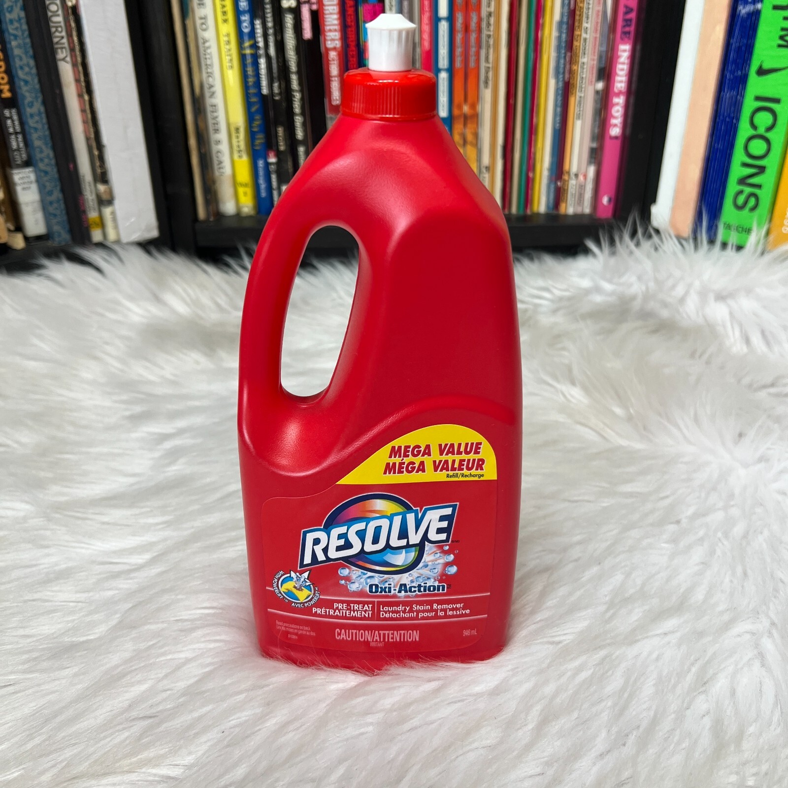 RESOLVE OXI-ACTION PRE TREAT LAUNDRY STAIN REMOVER 946ML