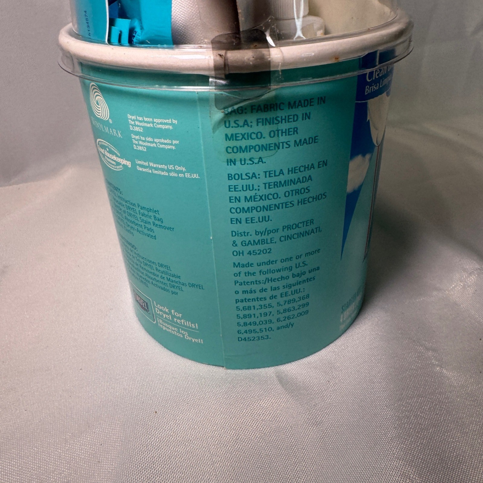 Dryel At-Home Dry Cleaner Starter Kit Clean Breeze Up to 16 Garments NEW NOS