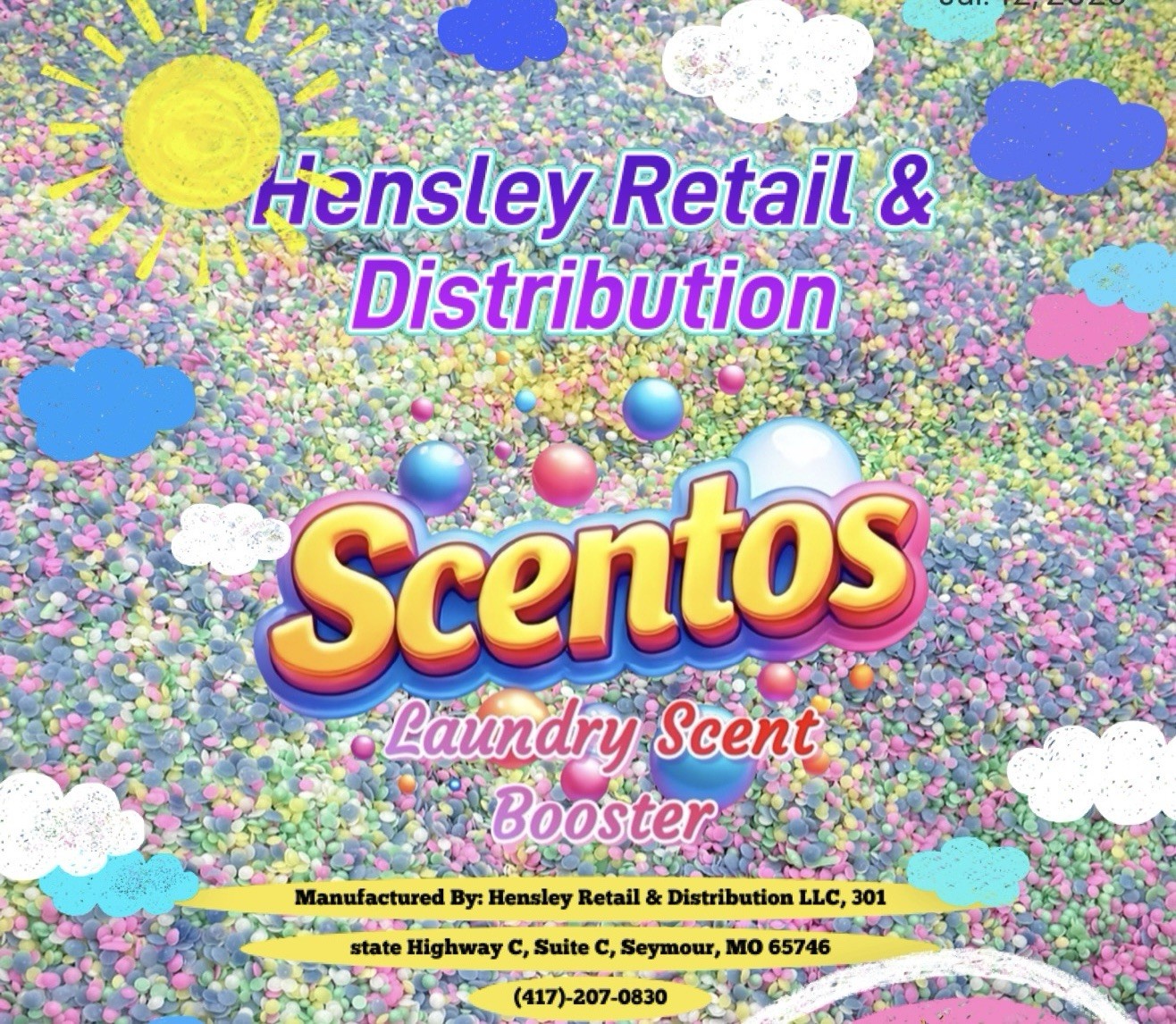 Manufactured In USA – BULK 30 Lb. Mix Color Case of Laundry Scent Beads