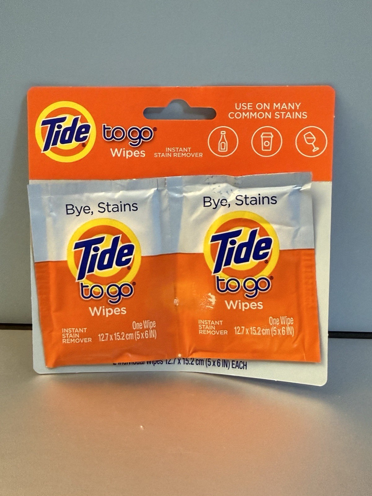Tide to Go 6 X 5 Instant Stain Remover Wipes – 10, 2 Pk (20 Wipes Total)