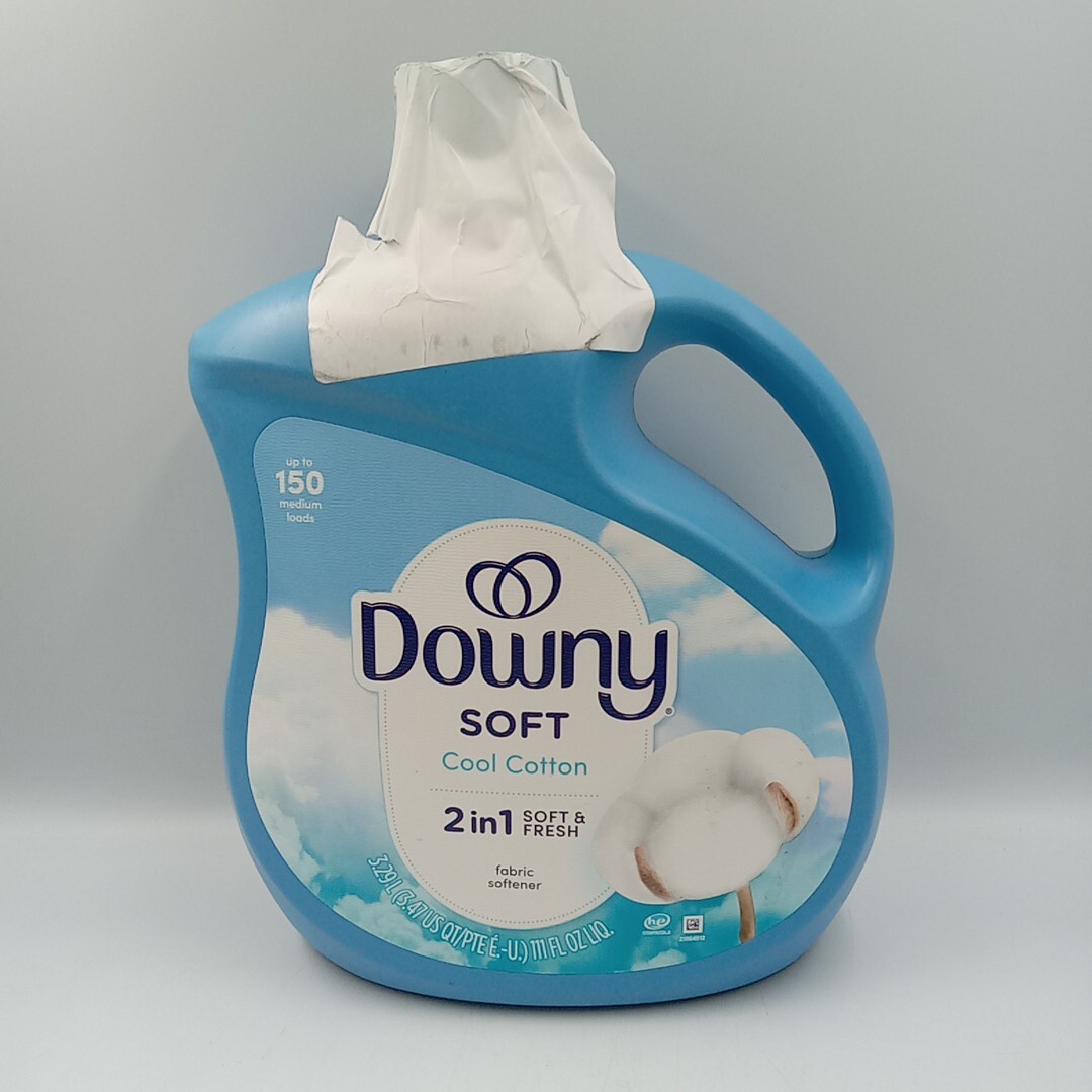 Downy Fabric Softener Liquid, Cool Cotton Scent, 111 fl 111 Fl Oz (Pack of 1) Cp