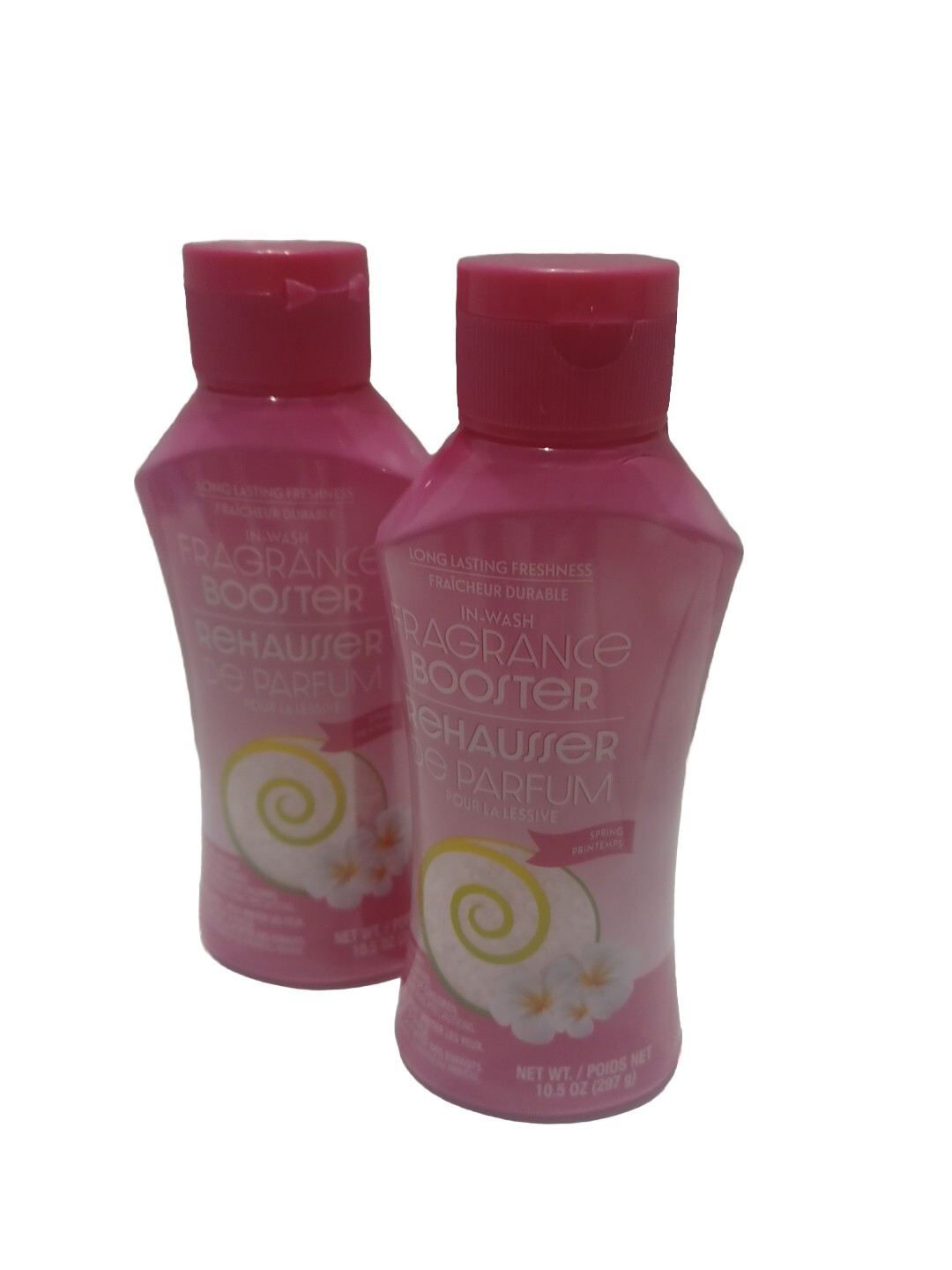 2 In-Wash Fragrance Booster, Long Lasting Freshness, Spring Printemps 10.5 Oz