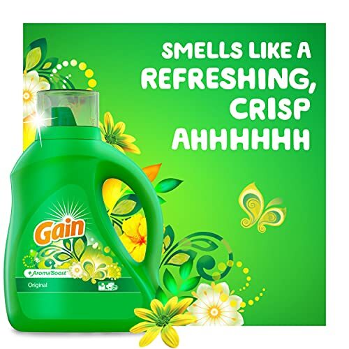 Gain Original Liquid Laundry Detergent 65 Fl Oz Pack Of 2 Fresh Clean Scent